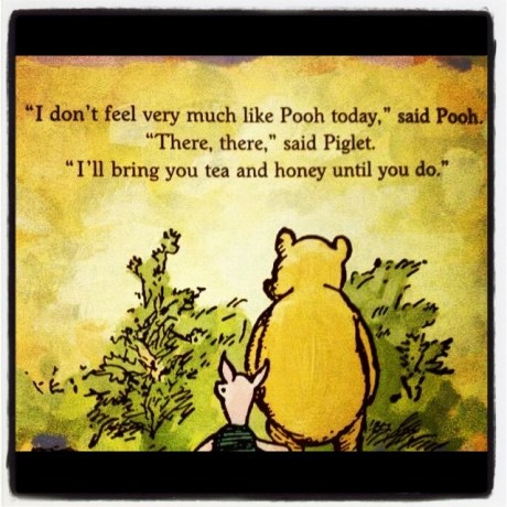 Tea and Honey-- Winnie the Pooh