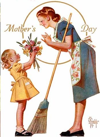 Vintage Mother's Day Image 4 Norman Rockwell