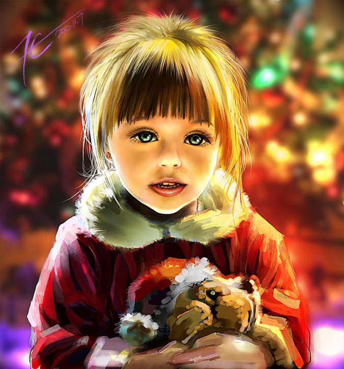 christmas-little-girl-art-by-xck-sesam-is-open-deviantart-dot-com-800-x-859-google